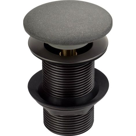 Deante Korek tappo per lavabo in granito nero