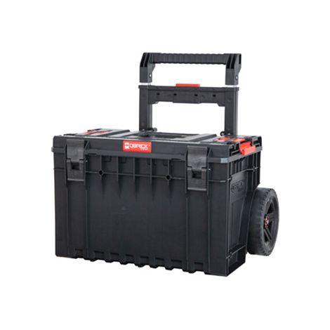Chariot de transport Qbrick ONE Cart 2.0 – Capacité 52L – Charge maximale 100kg – Poignée télescopique – Roues 22,3cm tout-terrain