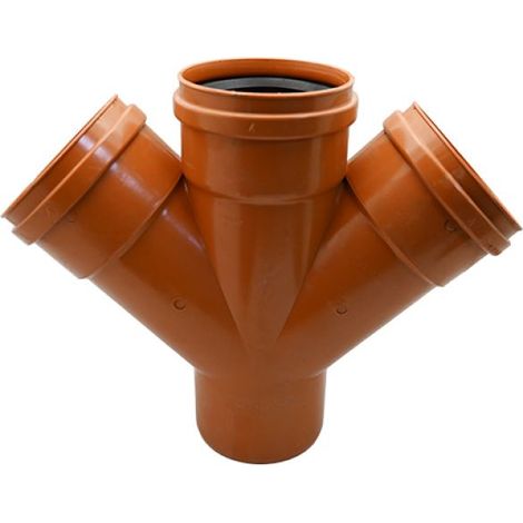 BRAGA DOPPIA 100/45°  RAL 8023 100