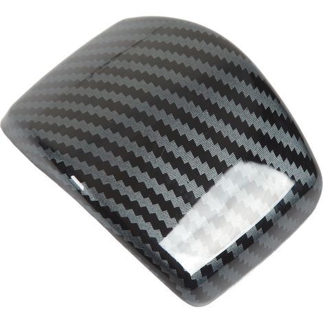 Manchon de levier de vitesse motif carbone, protection anti-rayures pour tête de levier, autocollant de remplacement compatible Toyota Land Cruiser LC300 2023 (1/5)