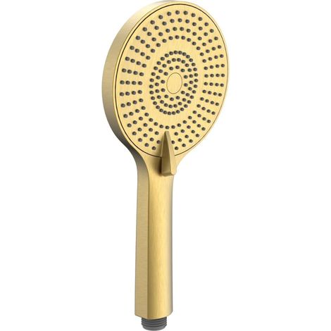 Sapho Duchas - Alcachofa de ducha, 3 chorros, oro mate SK879GB (1/5)