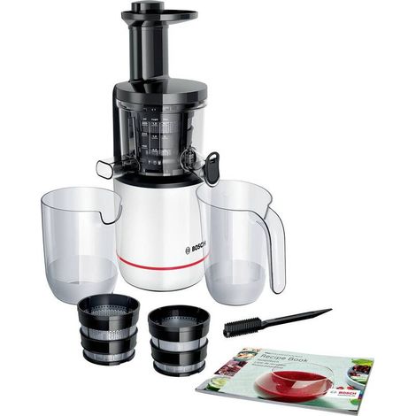[GEBRAUCHT] B-Ware Bosch MESM500W. Produkttyp: Langsamer Entsafter, Produktfarbe: Schwarz, Weiß. Leistung: 150 W. Verpackungsbreite: 208 Mm, Verpackungstiefe: 500 Mm, P (1/2)