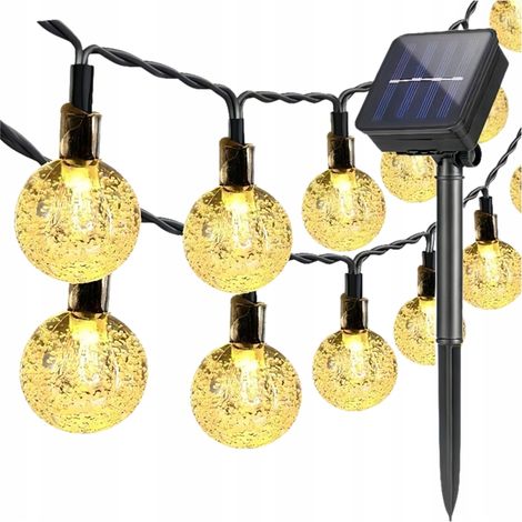 Solar-Gartengirlande 10 m, 100 LED-Lichter, 10 m (1/5)