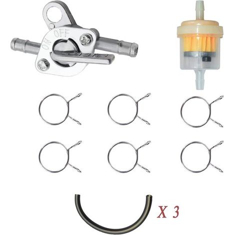 Vanne de carburant universelle – Alliage de zinc – Pour générateurs, VTT, karts, motos – Robinet d'essence (1/5)