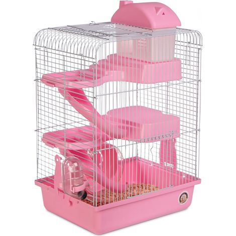 Furrever Friends Miku Skyscraper Pink - Käfig für kleine Nagetiere, komplettes Set (1/5)