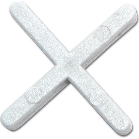 RUBI 02902 Tile Spacers – 1/8 Inch (3mm) Thickness, Pack of 200 for Precise Tile Grouting