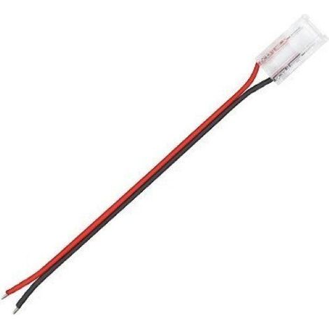 Connecteur avec Fil pour Ruban LED COB 10mm - SILAMP (1/2)
