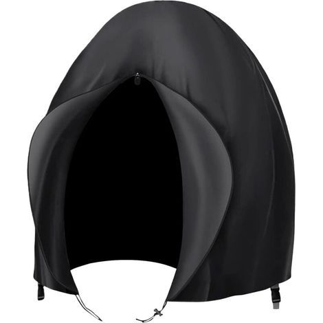 Hanging Double Chair Cover, Outdoor Hanging Egg Chair Cover, Double Seat Cover with Zipper, Dustproof Protection for Outdoor Furniture, Lawn, Veranda, Garden (1/4)
