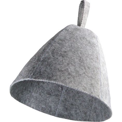 Chapeau de sauna Aqua-Sport en feutre synthétique BELL unisexe gris AS050077 (1/5)