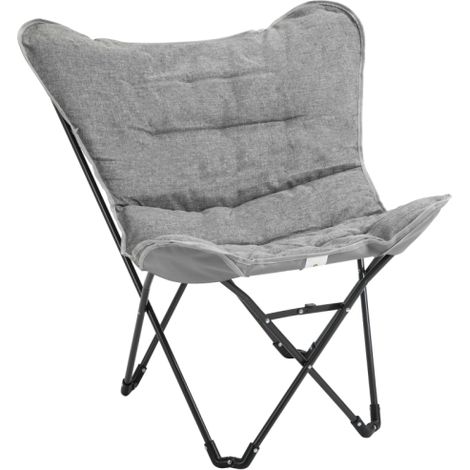 Meuble de jardin, cadeira pliable é leve, portátil e possui apoios de braços, sendo idéal pour atividades ao ar livre e viagens., gain de place, meuble extérieur, design moderne (1/4)