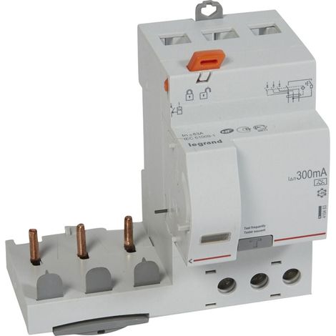 Blocco differenziale DX3 - 3P 63A 300mA tipo A - LEG410483