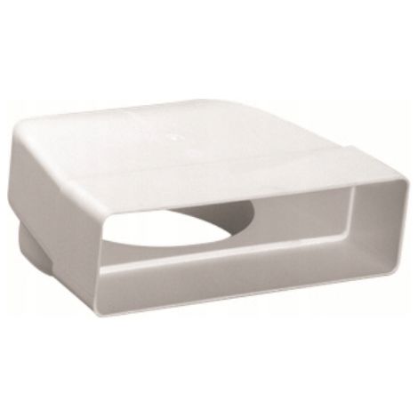 CODO DE VENTILACIÓN PLANO 204x60 fi150 VENTS 640 (1/5)