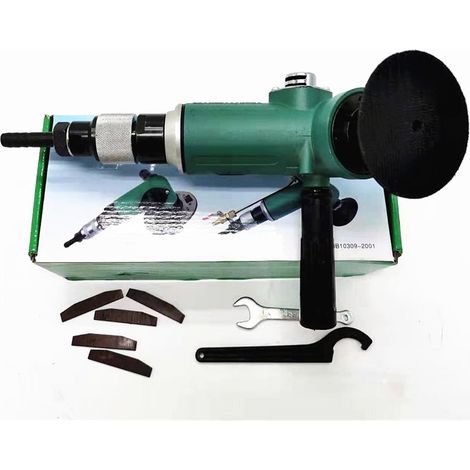 Outils pneumatiques Machine de Polissage refroidie à l'eau Meuleuse d'eau Rectifieuse de Pierre de marbre Rectifieuse (1/5)