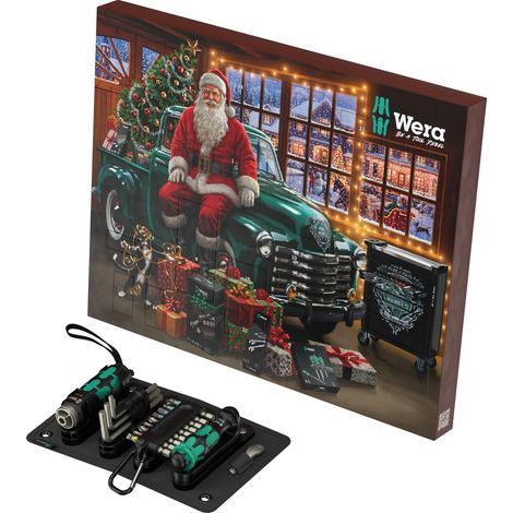 Wera Adventskalender 2026 für Werkzeugfans  100% kalorienfrei  für Schrauberfans