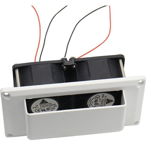 Ventilateur d'extraction pour hotte aspirante 12 V CC pour caravane, remorque, camping-car, climatisation intérieure universelle (1/5)