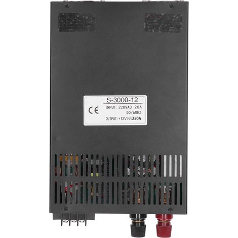 Alimentation à découpage variable 3000W 220V, bloc d'alimentation réglable pour contrôle 12V, convertisseur de tension stable, source de courant continu ajustable, entrée secteur 220V, usage industrie (1/5)