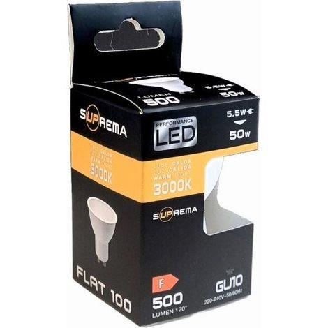 FARETTO LED GU10 50W LUCE CALDA FLAT