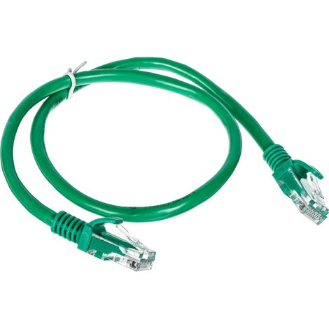 PATCHCORD RJ45/0,5-GRÜN 0,5 m