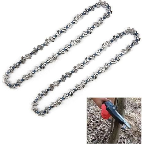 6" Electric Mini Chainsaw Replacement Chains, 6" Chainsaw Chain, 36 Drive Links, 1/4" Pitch (1/5)