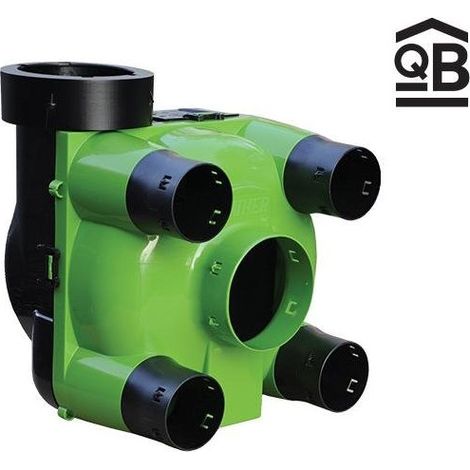 Diff – Caisson VMC hygroréglable simple flux T3-T7 – Débit max 160mm – Niveau sonore 30 dB(A) – Économie d'énergie jusqu'à 16% (1/5)