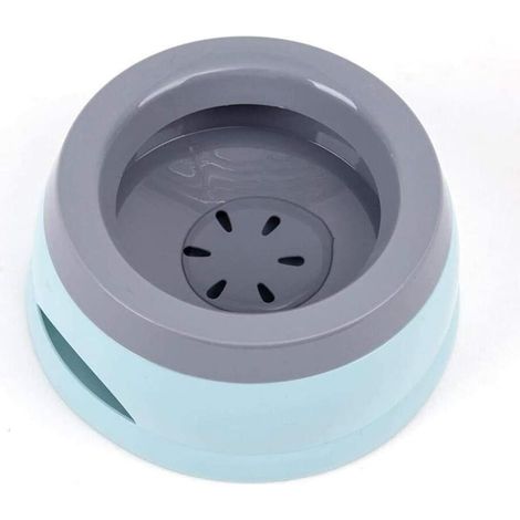 Gamelle anti-éclaboussures pour chien transportable et de voyage (bleue). antidérapante pour voiture (1/5)