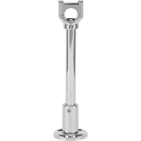 – Braccio di prolunga per doccia in acciaio inox – Finitura cromata lucida – Facile installazione – Accessorio per docce a pioggia – bath996002-Crezuo