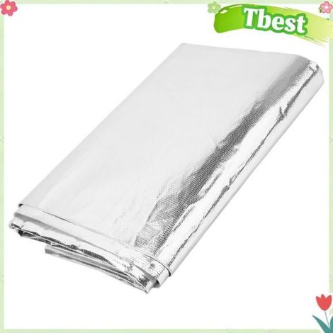 Ruban Adhesif Reflechissant - Isolation Thermique Auto-adhesif - Pour Moteur Et Conduites - 99 x 119 cm (1/5)