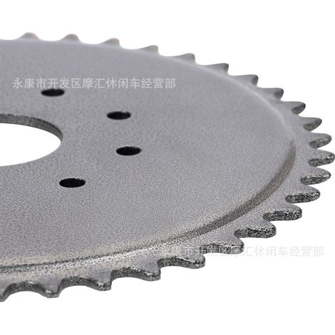 Mini motorcycle/bicycle modification parts, two-stroke 50/80cc sprocket drive wheel, 44 teeth, 9 holes, type 415