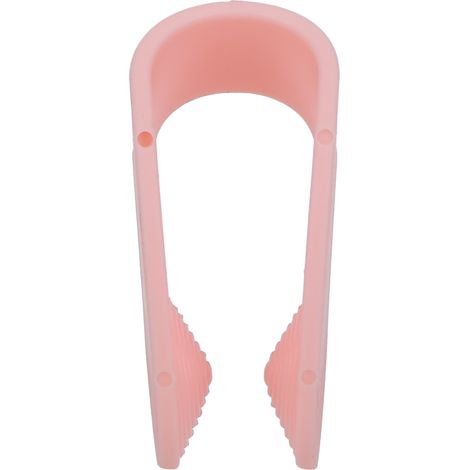 Pince de massage par acupression portable, clip à main pour soulager maux de tête et migraines - Rose (1/5)