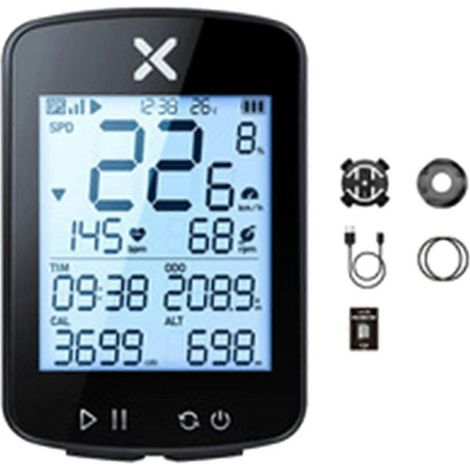G2 Plus GPS-Fahrradcomputer, kabelloser Geschwindigkeitsmesser