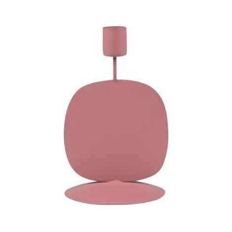 Table Passion - Chandelle en métal raw rose 16 cm (1/2)