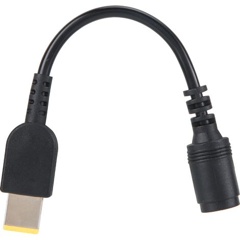 Câble de conversion secteur Lenovo pour port rond vers carré, adaptateur X240 X1 G405 (1/5)