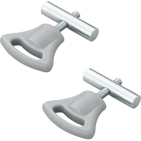 Ferma binario tenda con bottone in plastica 8-10 mm - set da 2 pezzi (1/5)