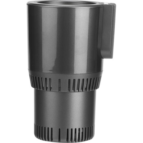 Tasse électrique intelligente 12V ABS aluminium, mug chauffant refroidissant pour voiture voyage bureau maison, gobelet réutilisable (1/5)