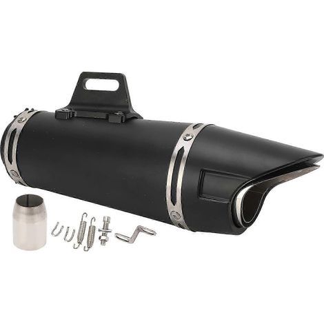 Pot d'échappement noir pour moto, silencieux universel 38/51 mm, compatible avec GSXR1000 et SV650 AQWHBYV (1/4)
