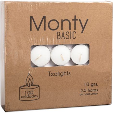 Carton de 100 bougies chauffe plat
