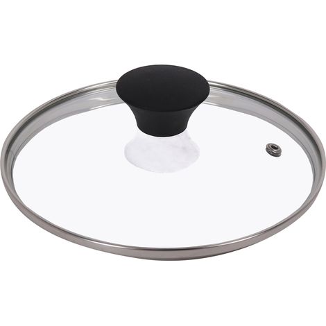 DI.MO Universal-Glasdeckel aus gehärtetem Glas 28 cm
