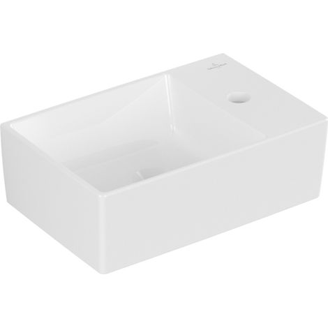 Villeroy & Boch Memento 2.0 Handwaschbecken, 1 Hahnloch, ohne (1/5)