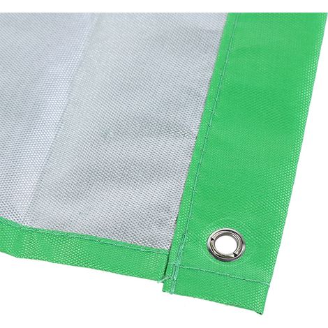 Auvent de jardin extérieur en tissu Oxford 210D, 132 x 226 cm, avec toit et balançoire (vert, gris, bleu) (1/5)