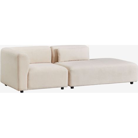 Divano modulare angolare in 2 pezzi Fogler con chaise lounge destra SKLUM