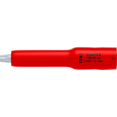 KNIPEX 98 29 45 Chiave a bussola (doppio esagono) per TX45 117 mm