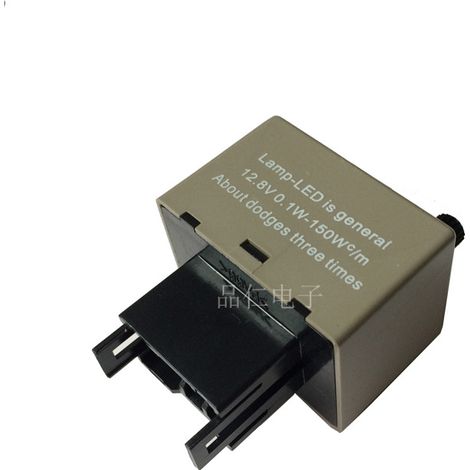 Relais clignotant automobile à 8 broches, 12 V CC, éclairage LED, universel, relais de clignotant à 8 broches, autres types. (1/4)