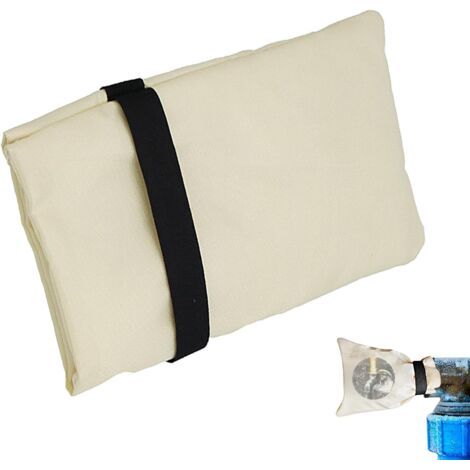Insulated bag for outdoor faucet: frost-resistant faucet protector, thick waterproof layer, easy strap design. Heavy-duty backflow valve cover for men. (1/5)