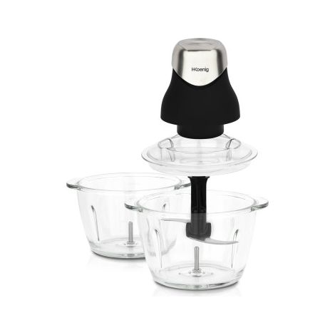H.KOENIG LEO9 MINI HACHOIR ELECTRIQUE AVEC 2 BOLS (1/5)