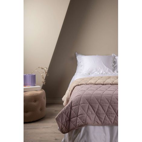 Nilla couvre-lit 260x260cm rose.