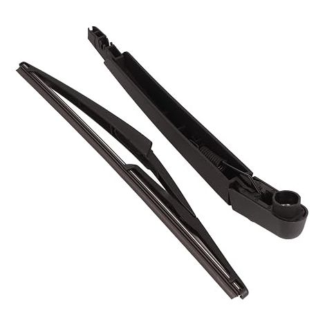 Ensemble de Bras et de Balais D'essuie-glace Arrière, Ensemble de Balais de Bras D'essuie-glace Arrière de Voiture 287815304R Noir SANDERO 2005-2015 (1/2)