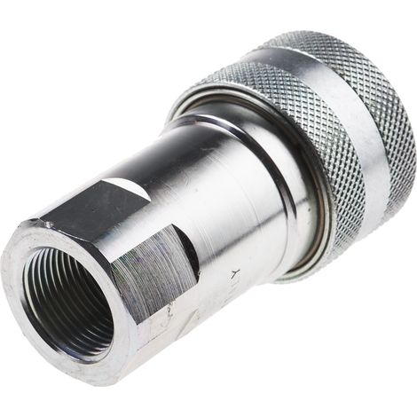 Raccord hydraulique rapide RS PRO, Femelle en Acier 3/4pouces ( Prix pour 1 ) (1/2)