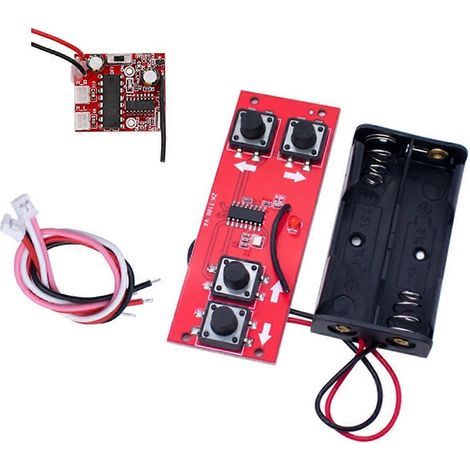 Ensemble récepteur de télécommande sans fil 2,4 GHz à 4 canaux pour jouet (1/5)