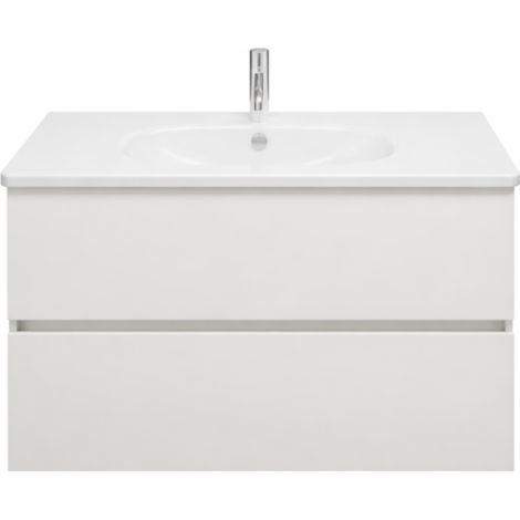 Mueble de baño lavabo 100 cm BURGBAD Joline blanco mate
