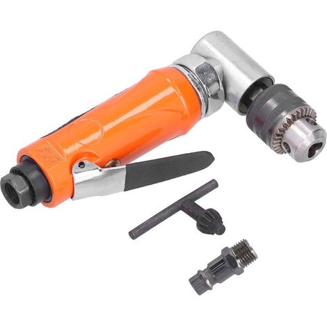 Drill pneumatic, drill angulaire to Air, 90 °, 1/4 inches, head angled of 6mm, tool manual kp-555l, Style european (1/5)